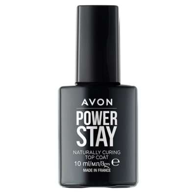 Avon Power Stay Naturally Curing Top Coat 10ml