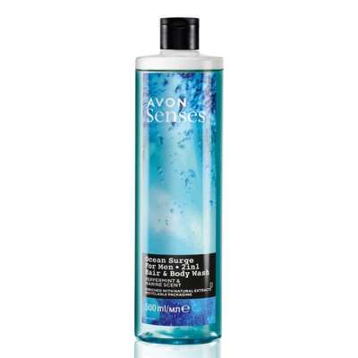 Ocean Surge For Men 2- in -l Hair and Body Wash 500ml