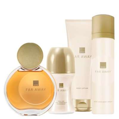 Far Away Eau de Parfum, Roll-On, Body Lotion & Body Spray