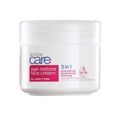 Avon Care Age Restore Face Cream with Hyaluronic Acid and Vitamin E 100ml